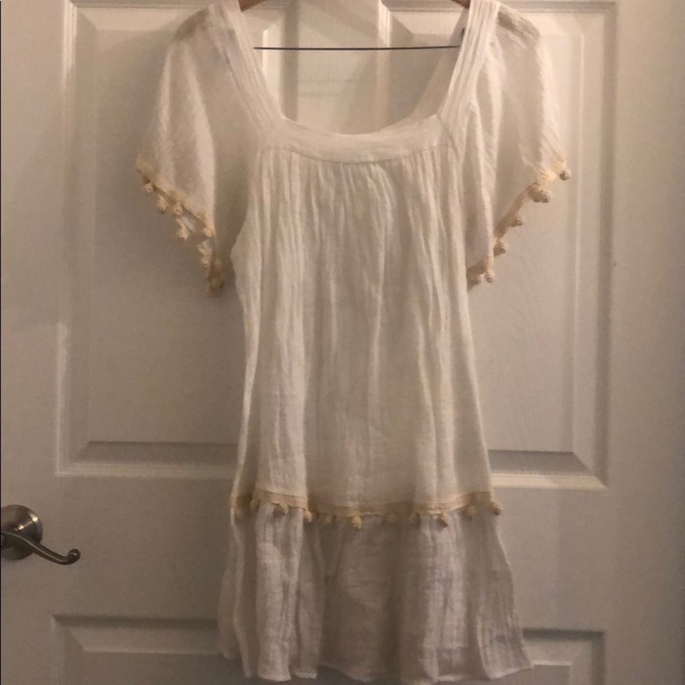 Eberjey, luxury intimates gauzy dress; size M